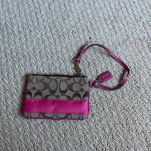 Coach wristlet